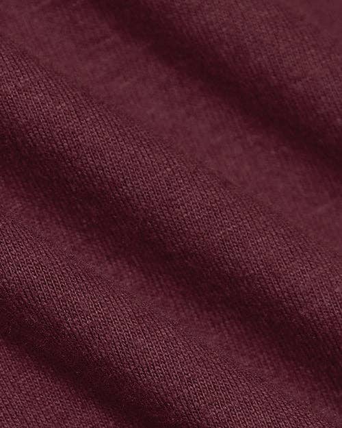 Short Sleeve T-Shirt | Crew Neck | CRIMSON