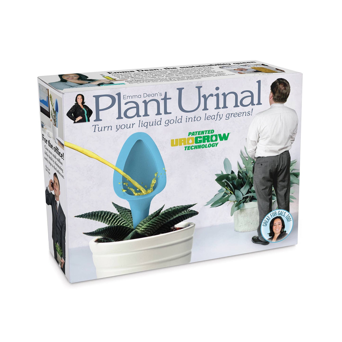 Small Prank Gift Box Plant Urinal + Mobile Rub GCH