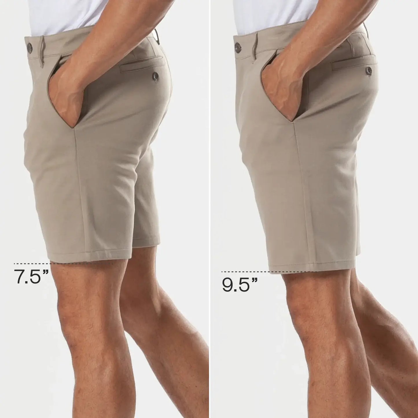 Chino Shorts | Comfort | 7" | Carbon