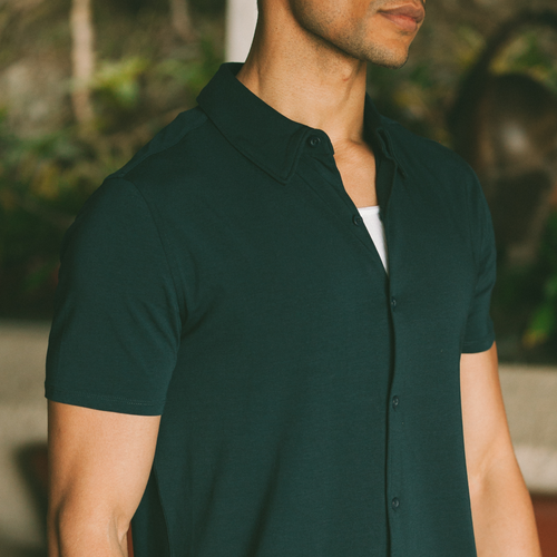 True Classic Short Sleeve Button Up Shirt | Commuter