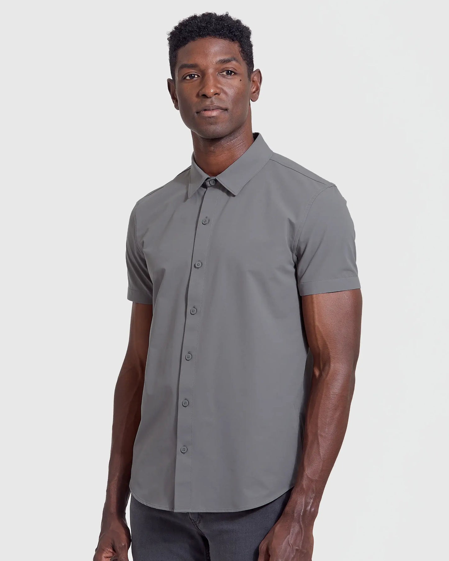 True Classic Short Sleeve Button Up Shirt | Commuter