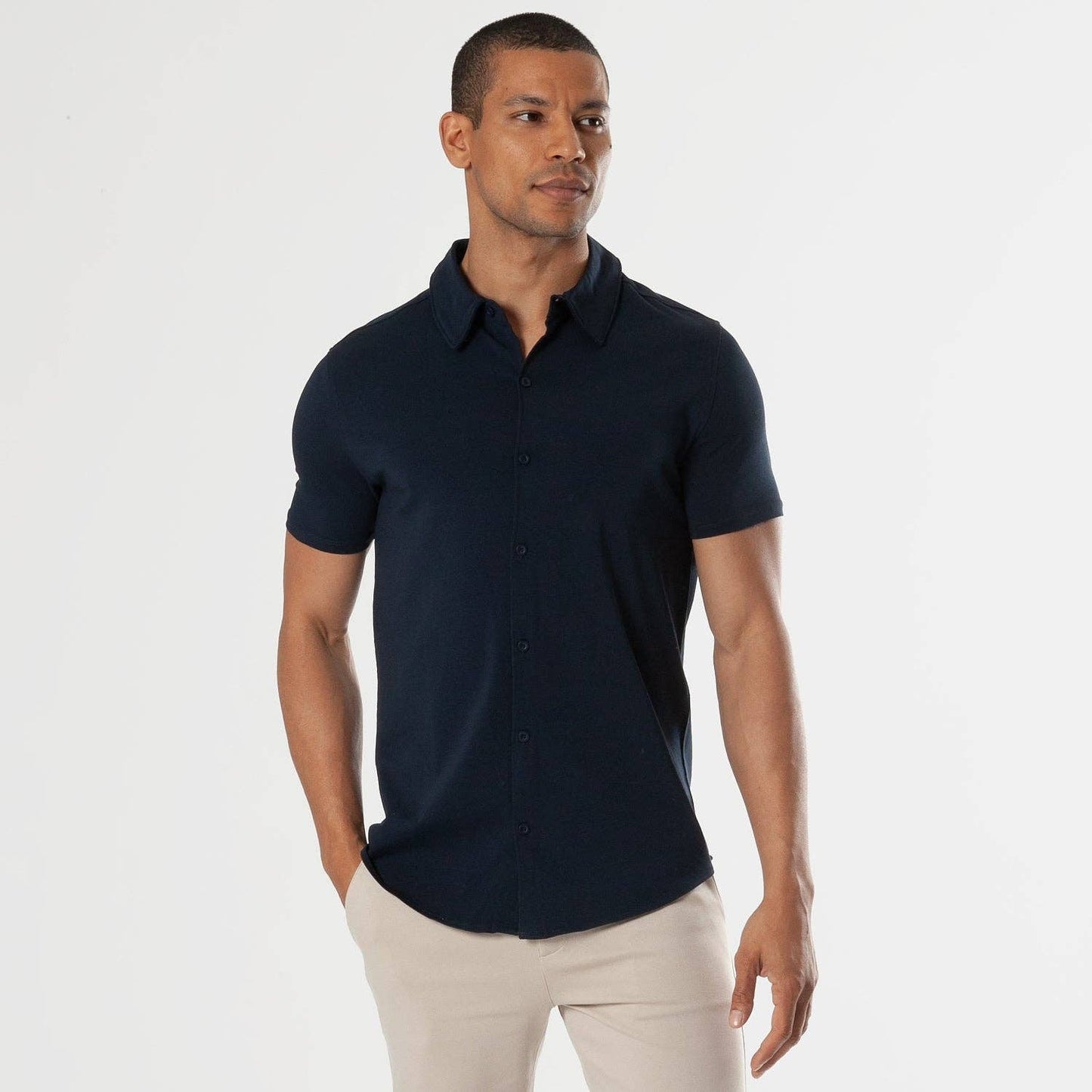 True Classic Short Sleeve Button Up Shirt | Commuter