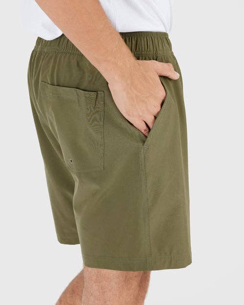 Shorts | Active | Quick Dry with Liner | Military Green