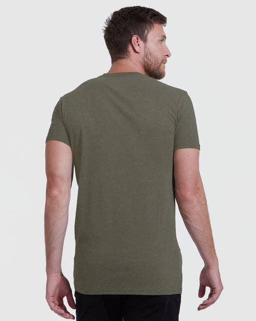 Short Sleeve T-Shirt | Tall Straight Hem Crew