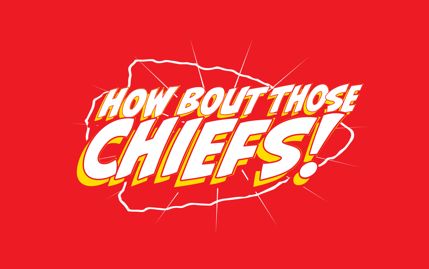 How about those chiefs! Graphic Hoodie