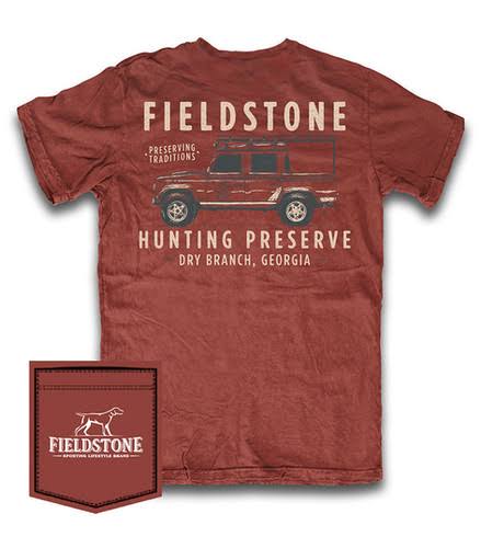 Youth Fieldstone Truck Graphic Pocket T-shirt