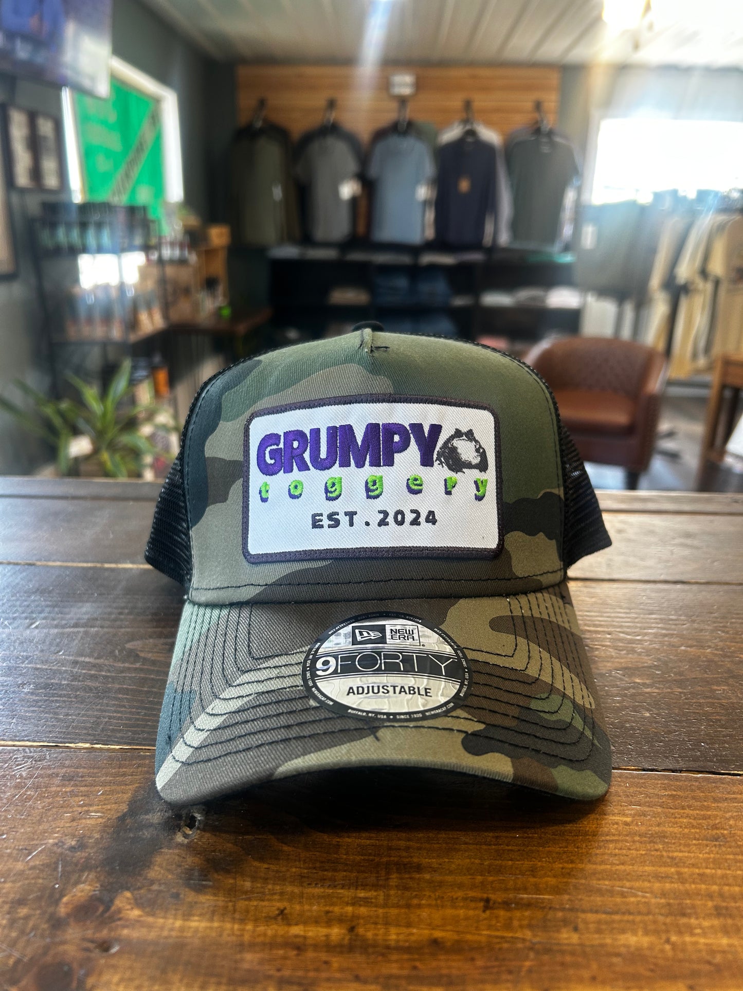 NEW ERA 9FORTY Grumpy Toad Patch Hat