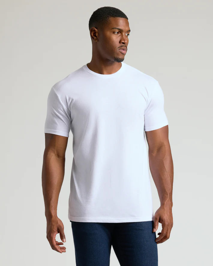 Short Sleeve T-Shirt | Tall Straight Hem Crew