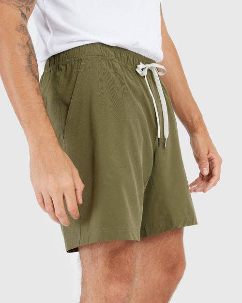 Shorts | Active | Quick Dry with Liner | Military Green