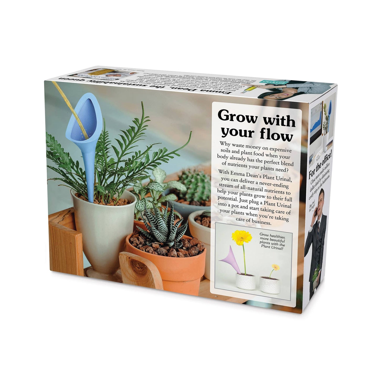 Small Prank Gift Box Plant Urinal + Mobile Rub GCH