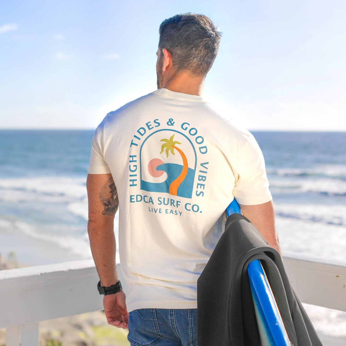 Sublime Natural Tee - California Surf Graphic Tee