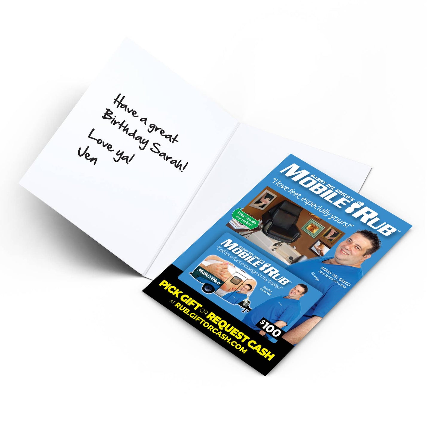 Prank Gift Card: Mobile Rub