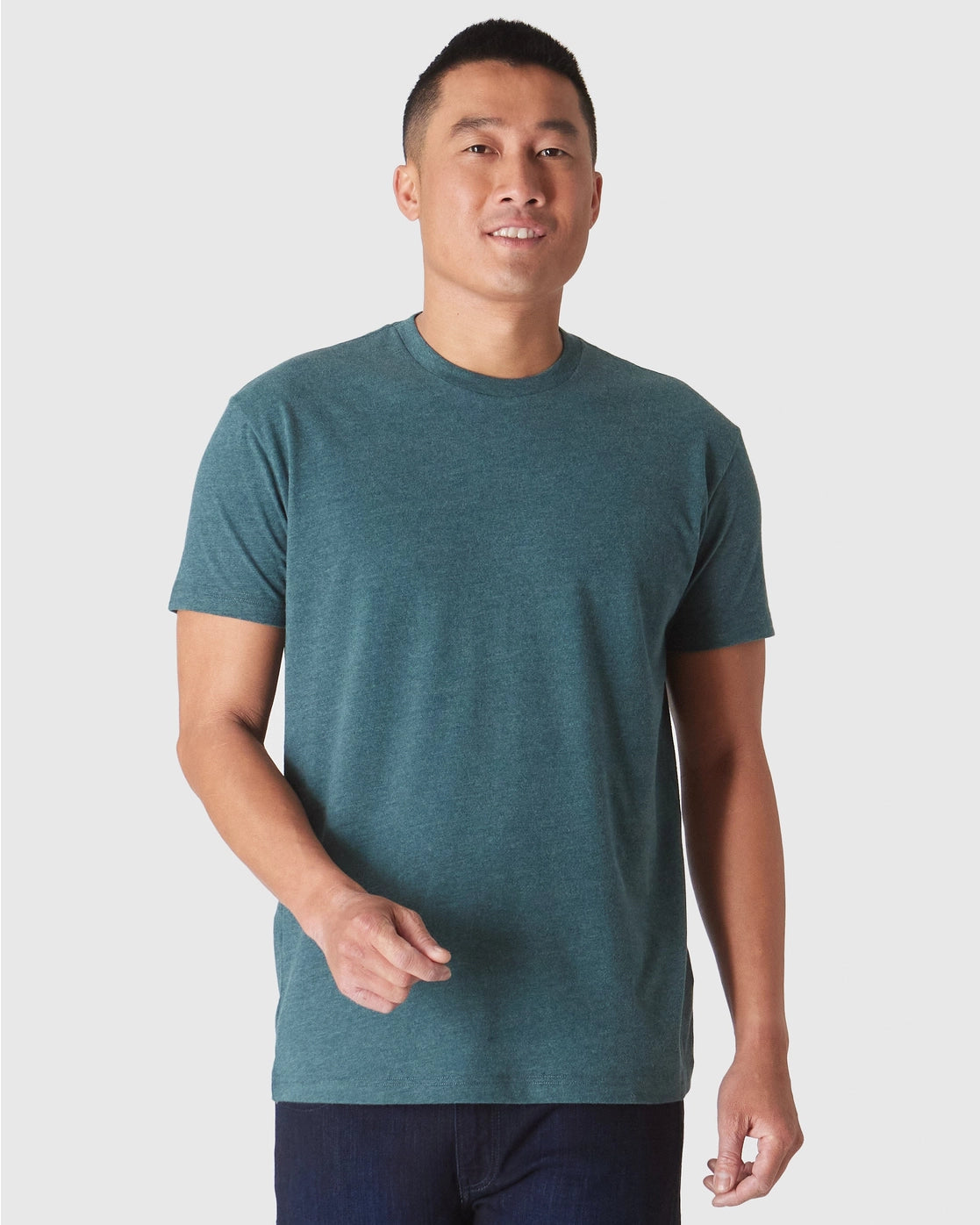 Short Sleeve T-Shirt | Tall Straight Hem Crew