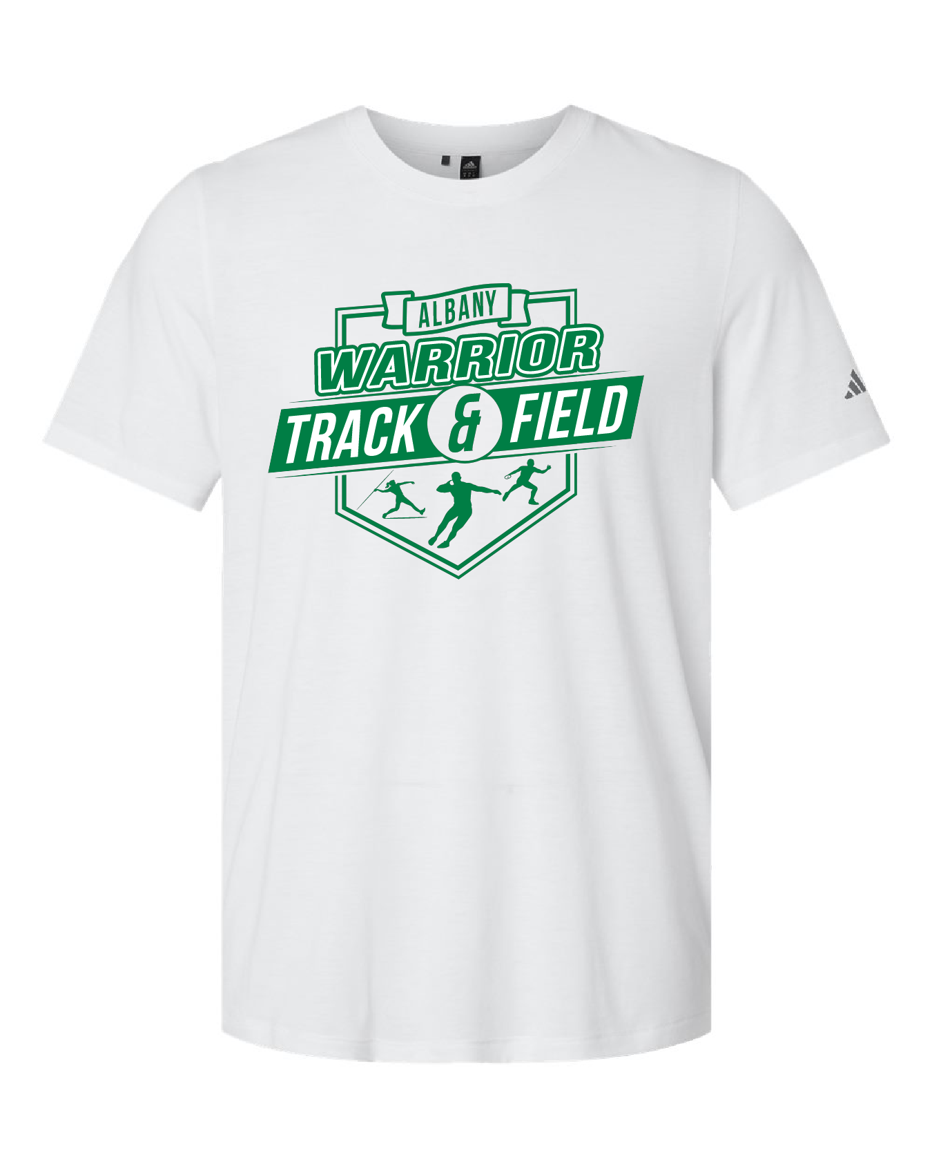 Albany Warrior Track & Field Adidas Blended Tee