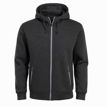 Men's Sherpa Fleece Lined Tech Full Zip Hoodie (S-3XL)