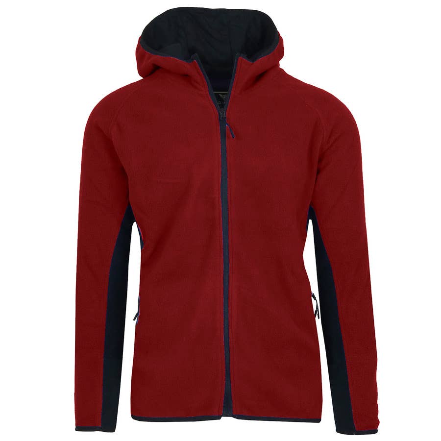 Men's Polar Fleece Tech Zip Hoodie