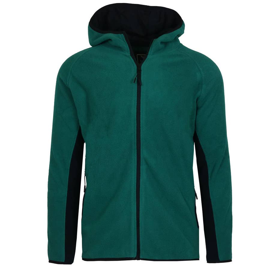 Men's Polar Fleece Tech Zip Hoodie