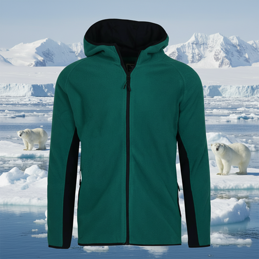 Men's Polar Fleece Tech Zip Hoodie