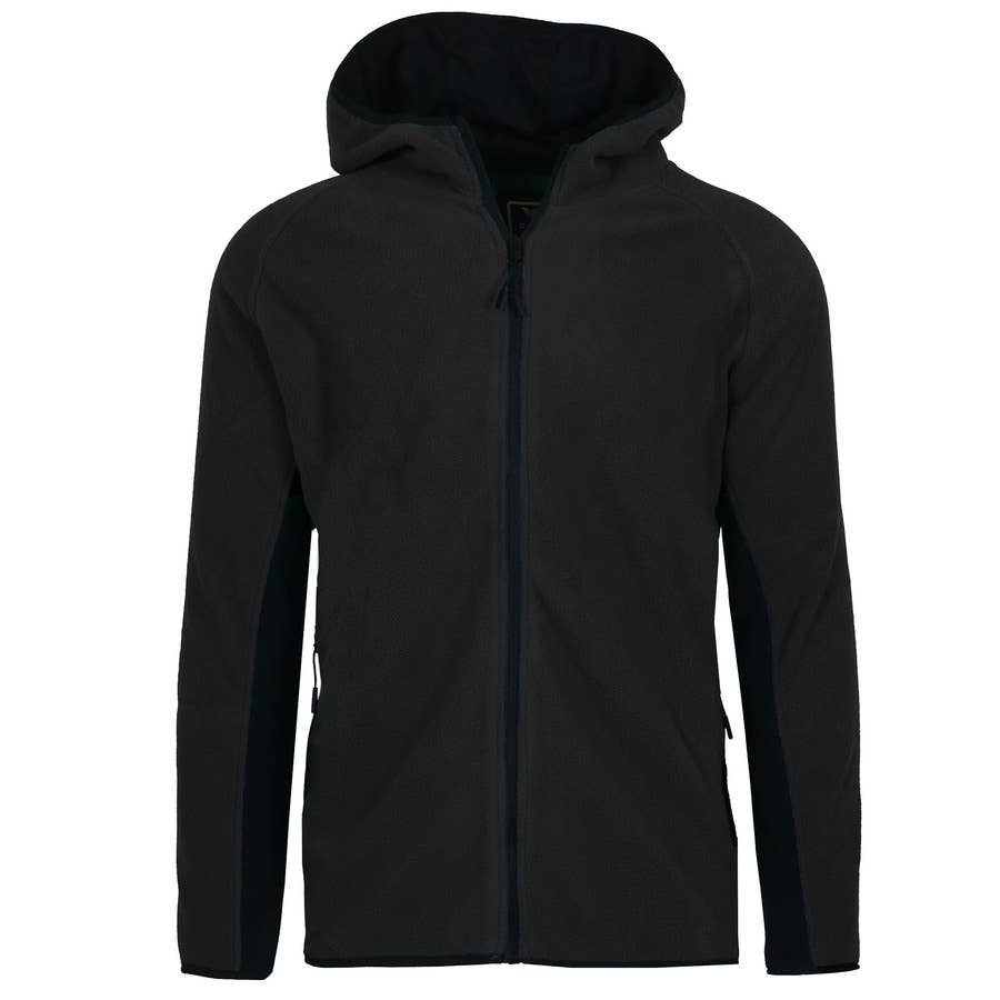 Men's Polar Fleece Tech Zip Hoodie