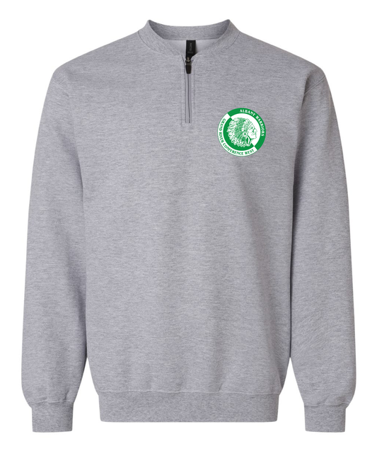 GRC West Albany Warrior 1/4 zip crew neck SF008