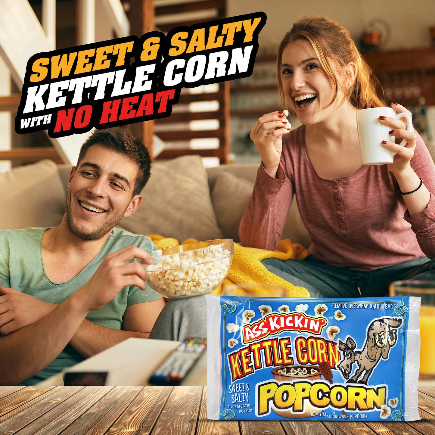 Ass Kickin’ Kettle Corn Popcorn