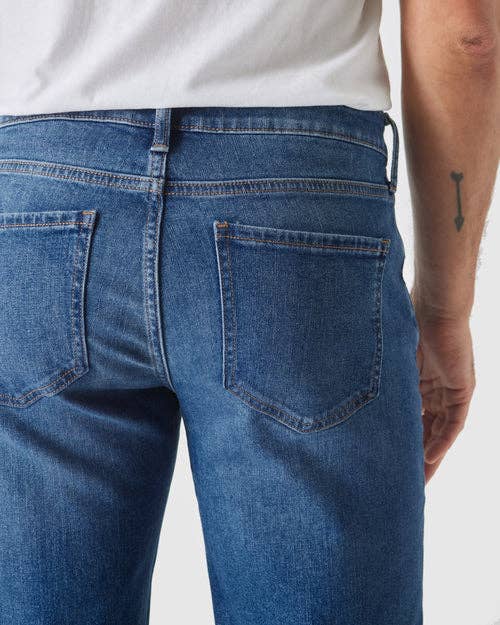 True Classic Jeans | Straight Authentic Stretch | Medium Indigo Wash