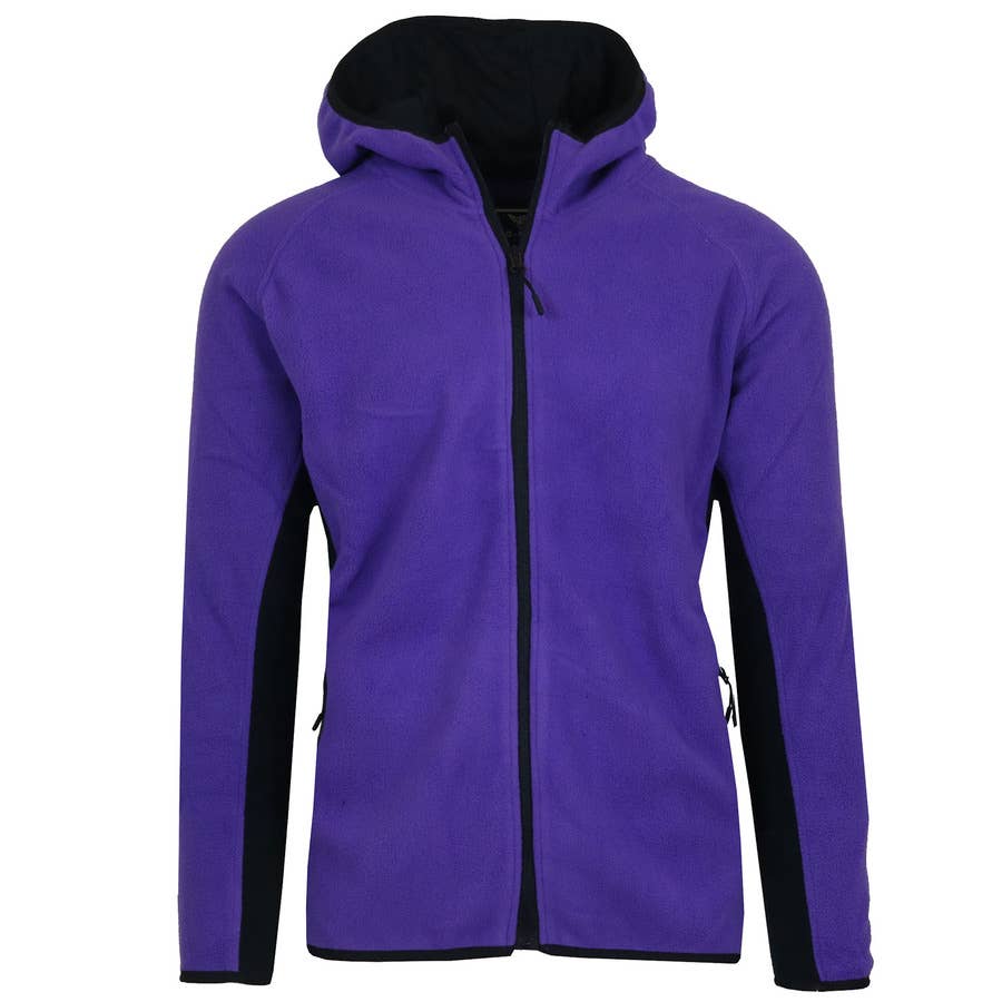 Men's Polar Fleece Tech Zip Hoodie