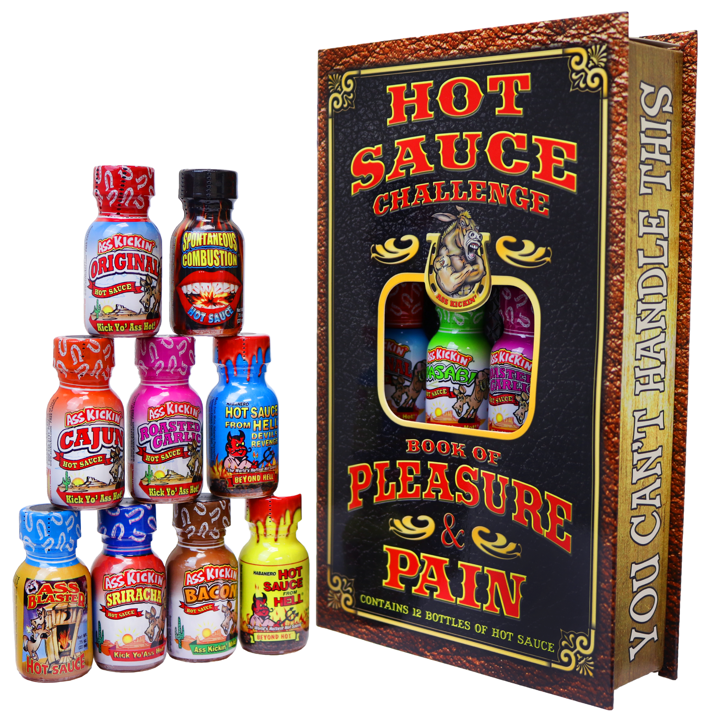 Hot Sauce Challenge Book of Pleasure  Pain