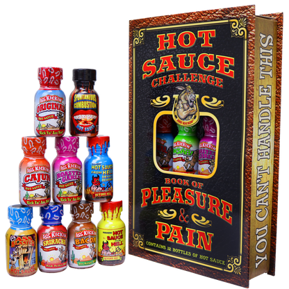 Hot Sauce Challenge Book of Pleasure  Pain