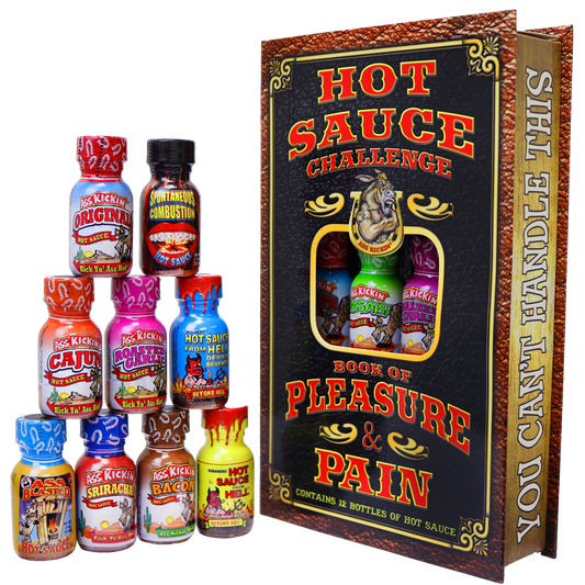 Hot Sauce Challenge Book of Pleasure  Pain