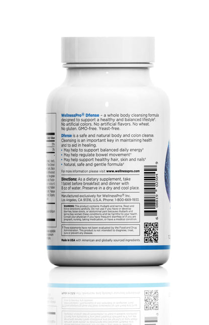 Body Detox Cleanse Dietary Supplement in 120 Tablets