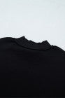 Christ is King High Neck Embroidery Sweatshirt