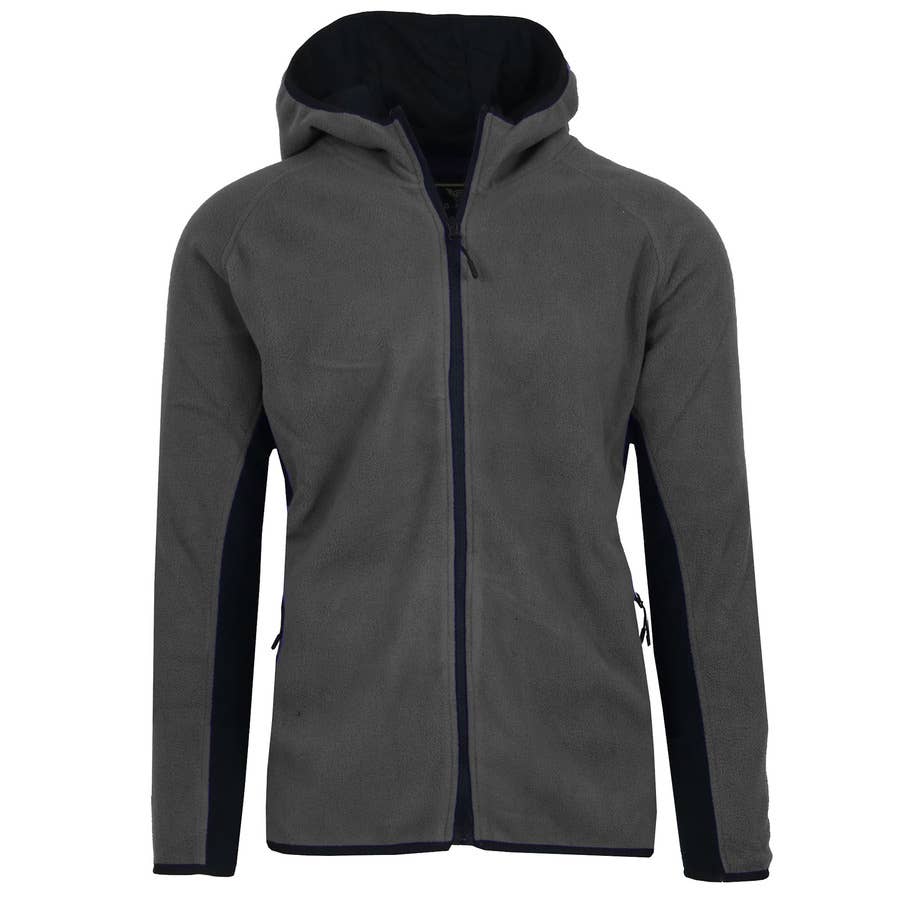 Men's Polar Fleece Tech Zip Hoodie