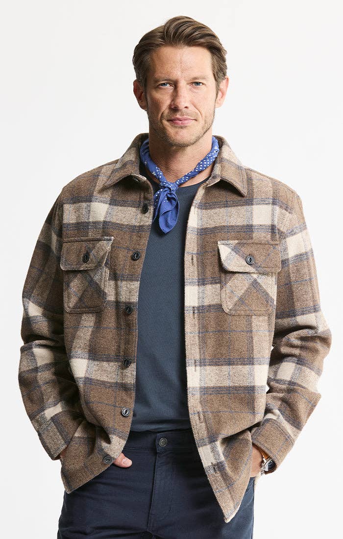 Wool Blend Overshirt