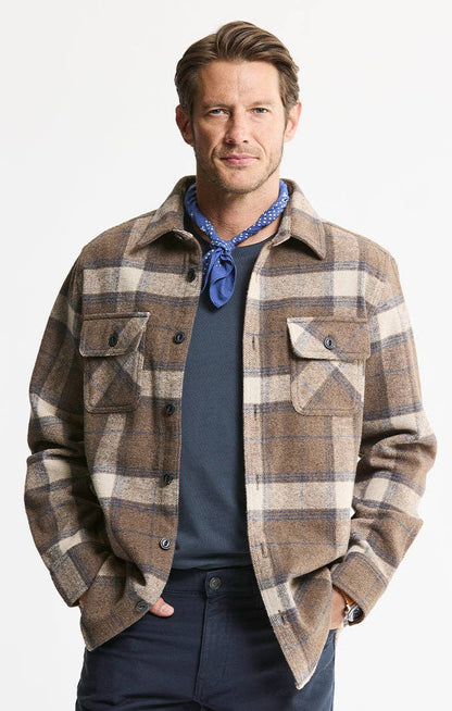 Wool Blend Overshirt