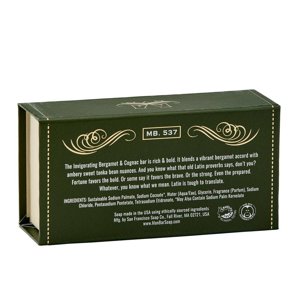 Bergamot & Cognac 10oz Man Bar