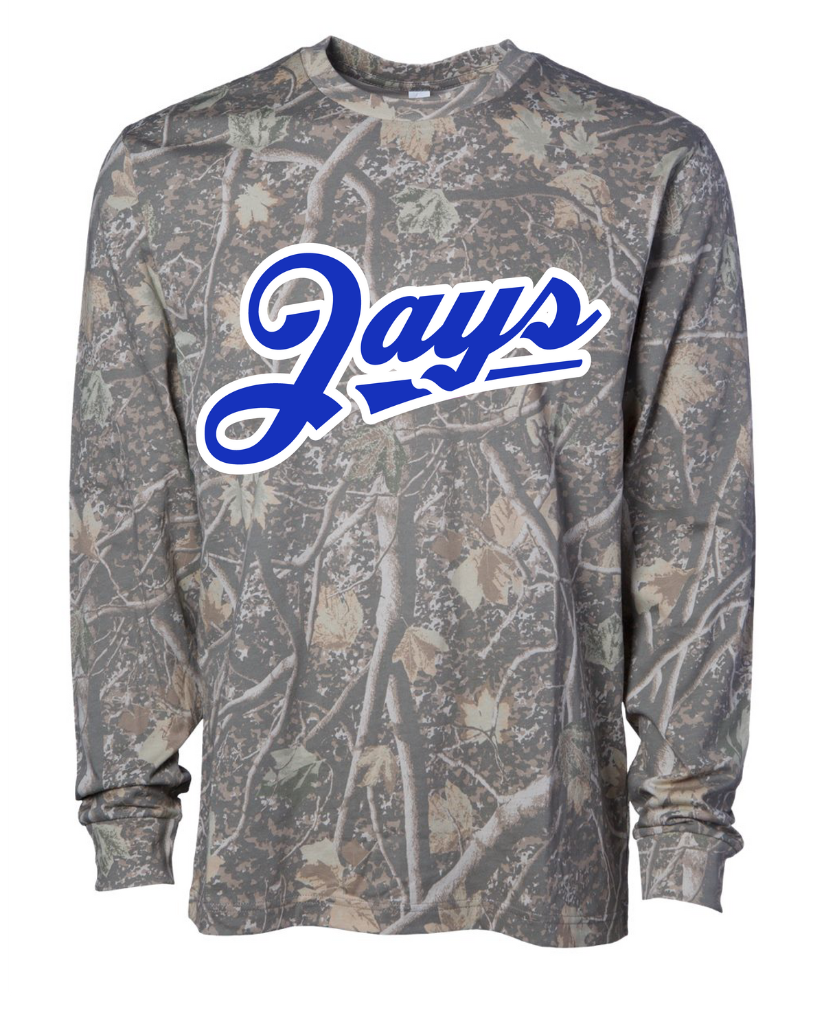 Deadwood Camo School Spirit LS Tees