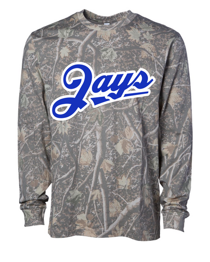 Deadwood Camo School Spirit LS Tees