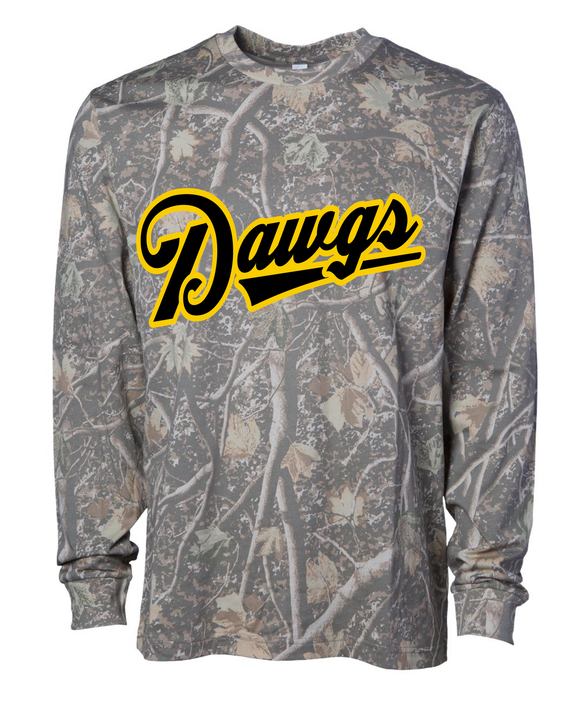 Deadwood Camo School Spirit LS Tees