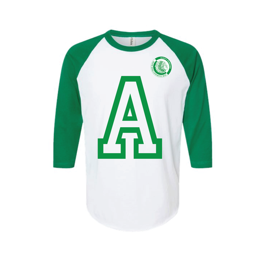 ATHLETIC A- RAGLAN 3/4 SLEEVE