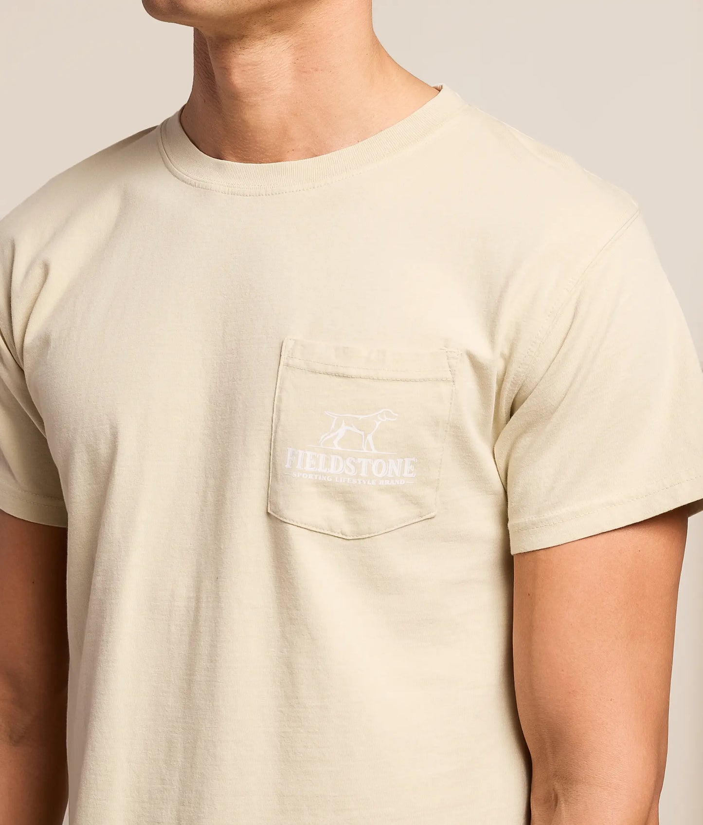 Fieldstone Gone Fishing Graphic Pocket T-shirt