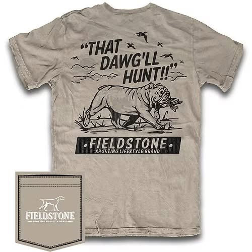 Fieldstone That Dawg’ll Hunt Graphic Pocket T-shirt