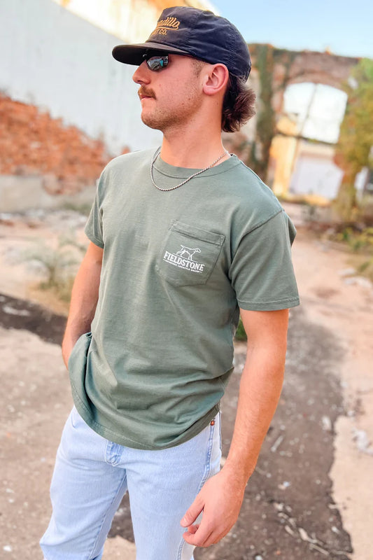Fieldstone Bow Hunt Graphic Pocket T-shirt