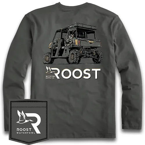 Youth Roost SXS Graphic Long-sleeve Pocket T-shirt