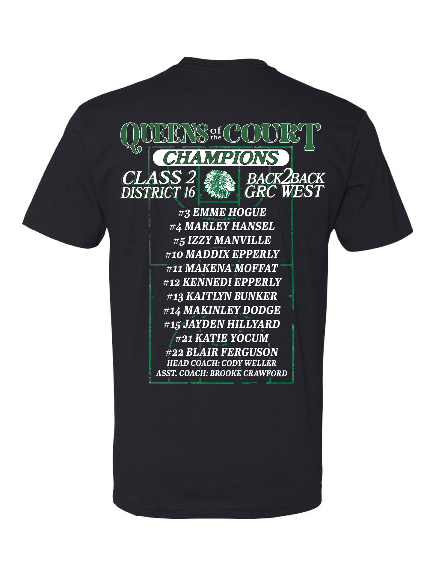 Queens of the Court. Season Tee