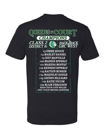 Queens of the Court. Season Tee