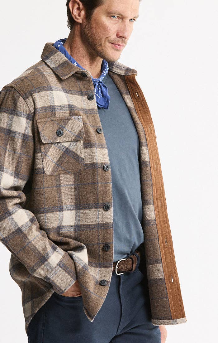 Wool Blend Overshirt