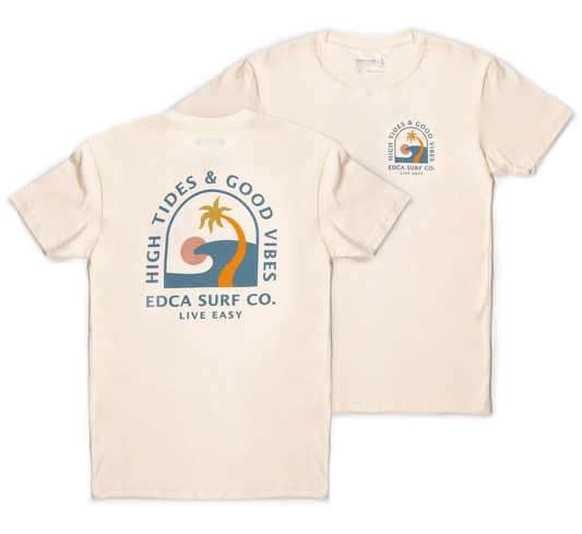Sublime Natural Tee - California Surf Graphic Tee