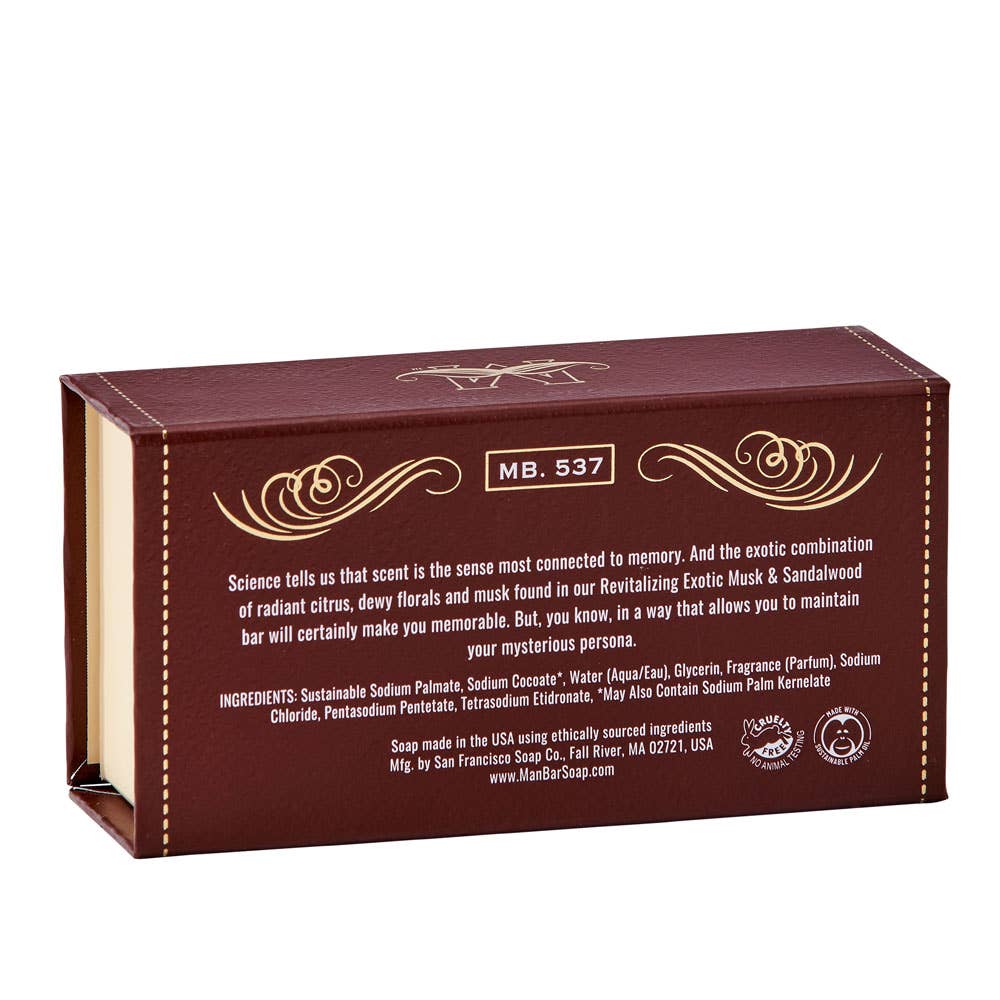 Man Bar Exotic Musk & Sandalwood Man Bar