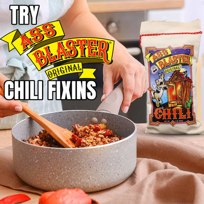 Ass Blaster Chili Kit – Spicy Gourmet Campfire Chili Fixins